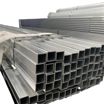 50 mm galvanisert Ms Square Pipe Vekt Astm A500